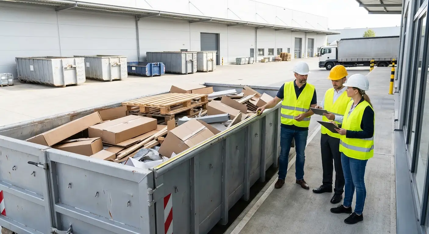 Assessment of commercial waste logistics and site requirements in Victorville, CA