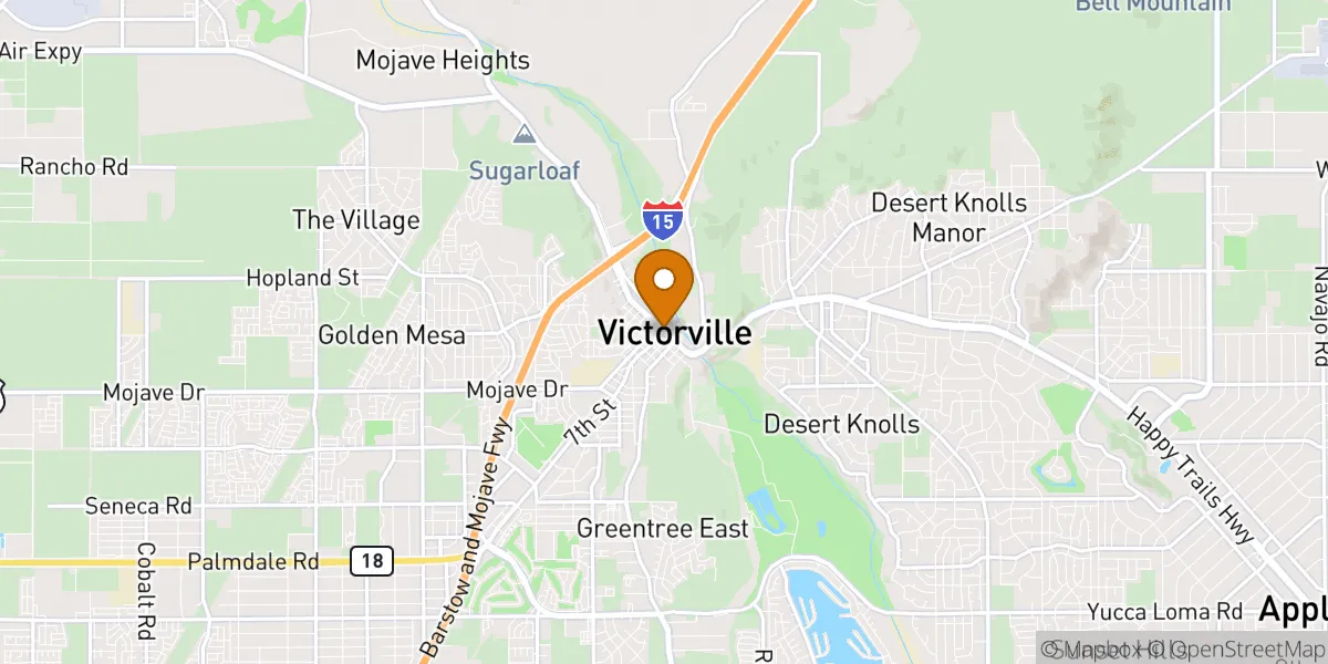  neighborhood map in Victorville, CA